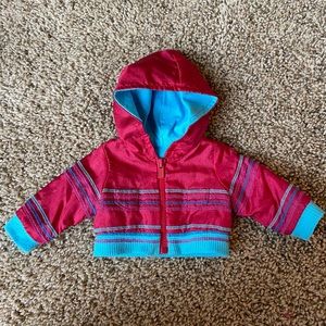 american girl jacket with stripes